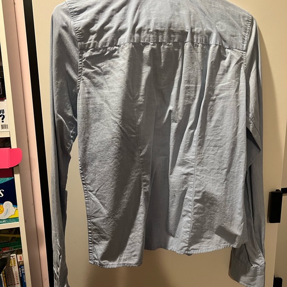 Abercrombie blue button up - Picture 2 of 3
